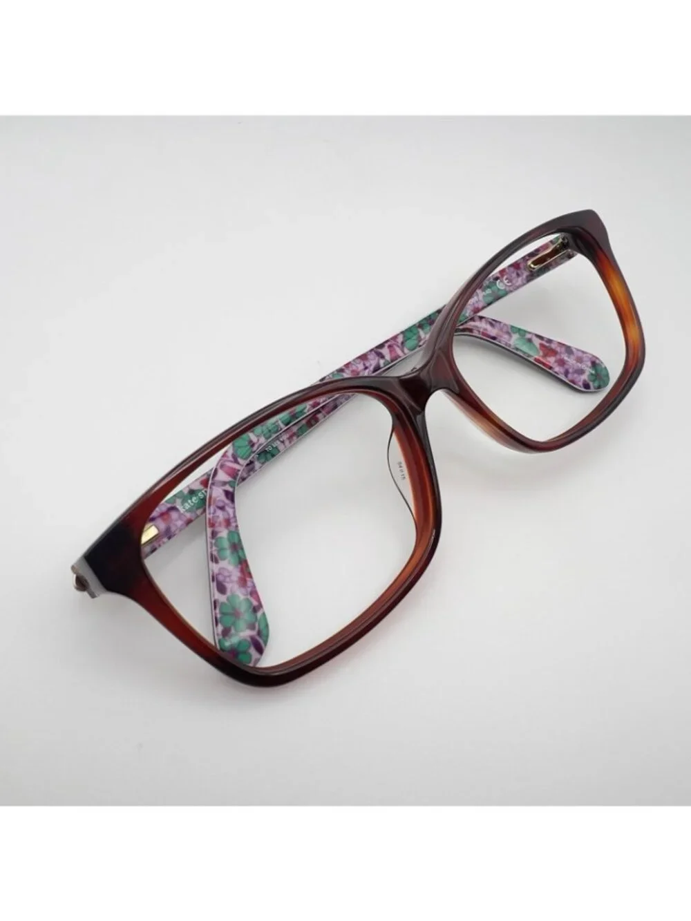 Kate Spade New York MIRIAM/G 086. Eyeglass Frames Brown Floral 54-15-140 Case
